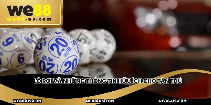 Lô rơi và những thông tin hữu ích cho tân thủ