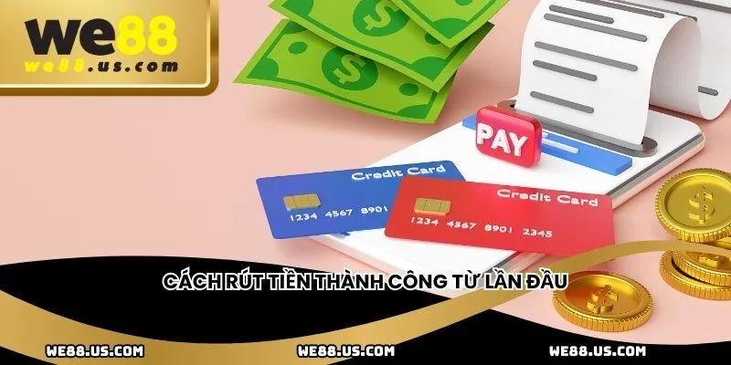 Cách rút tiền thành công từ lần đầu