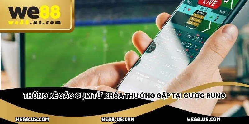 Thống kê các cụm từ khóa thường gặp tại cược rung